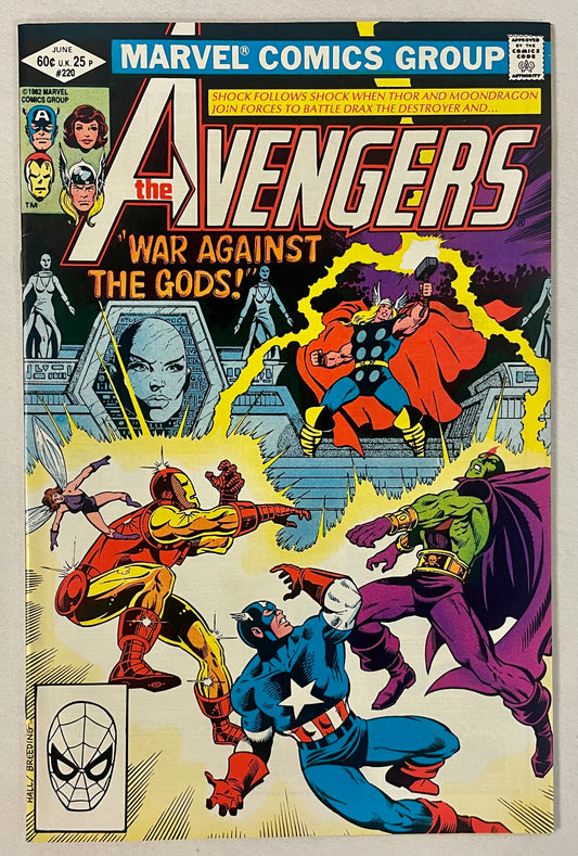 Marvel Comics The Avengers #220