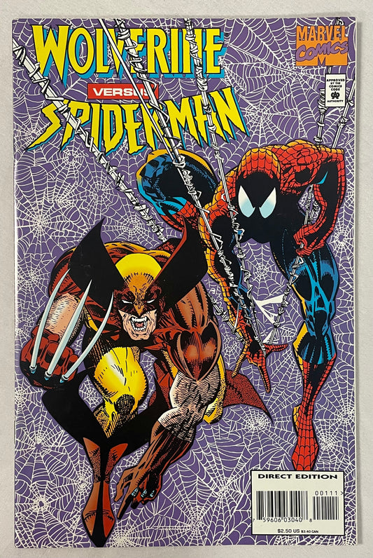 Marvel Comics Wolverine Versus Spider-Man #1