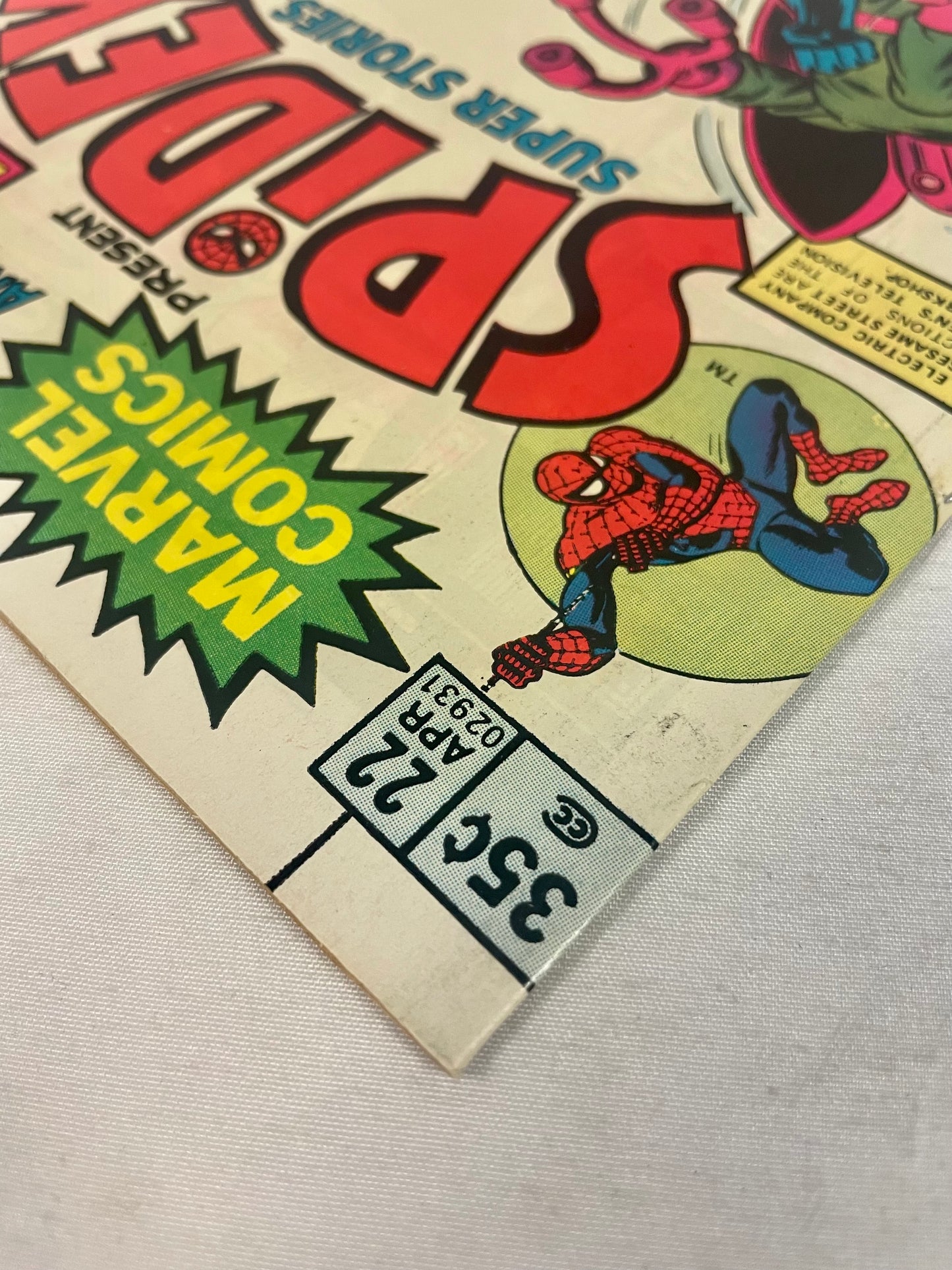Marvel Comics And The Electric Company Presents Spidey Super Stories #22