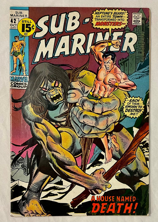 Marvel Comics Sub-Mariner #42