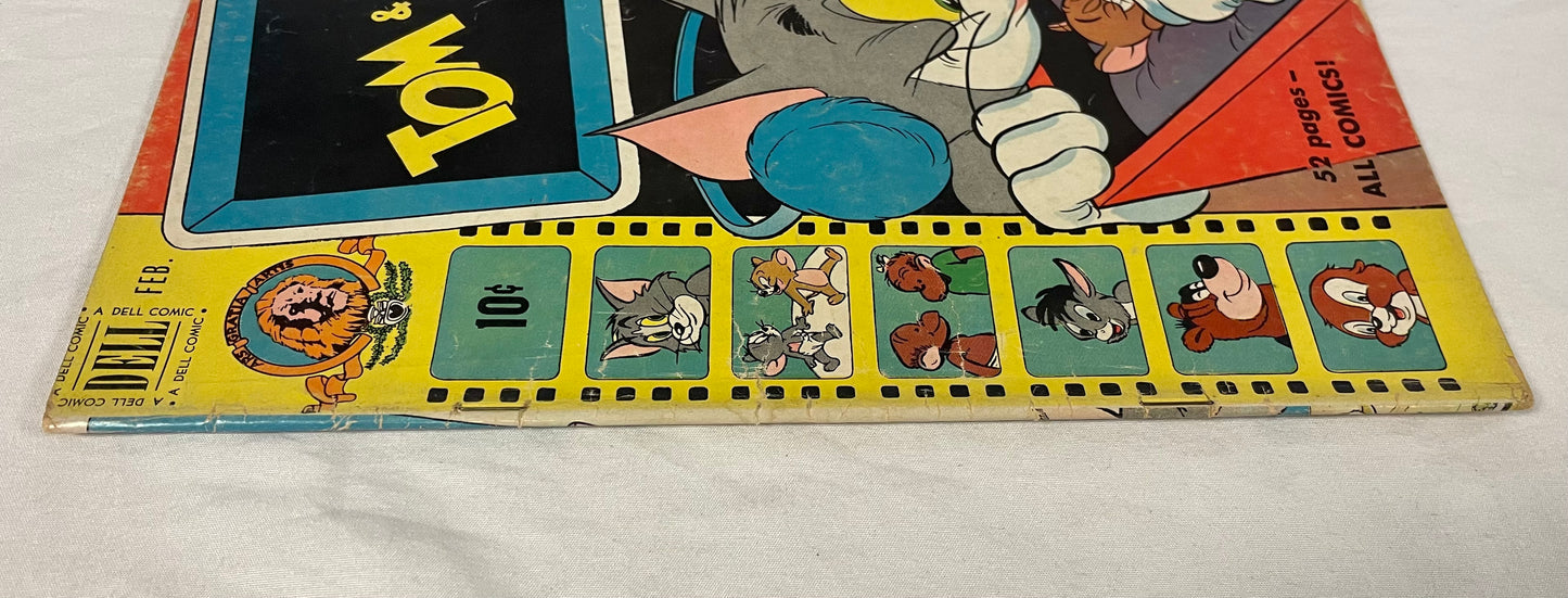 Dell Comics Tom & Jerry Comics Feb.