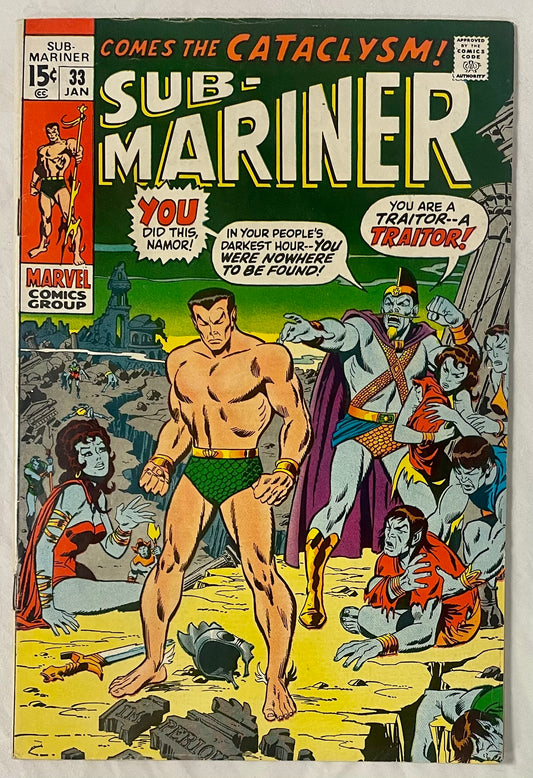 Marvel Comics Sub-Mariner #33