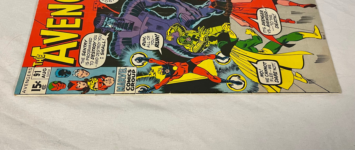 Marvel Comics The Avengers #91