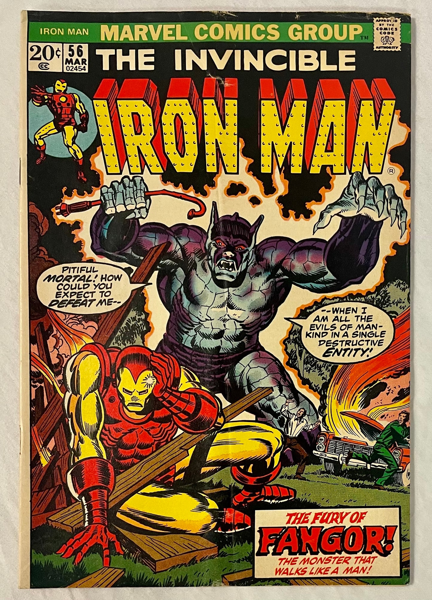 Marvel Comics The Invincible Iron Man #56