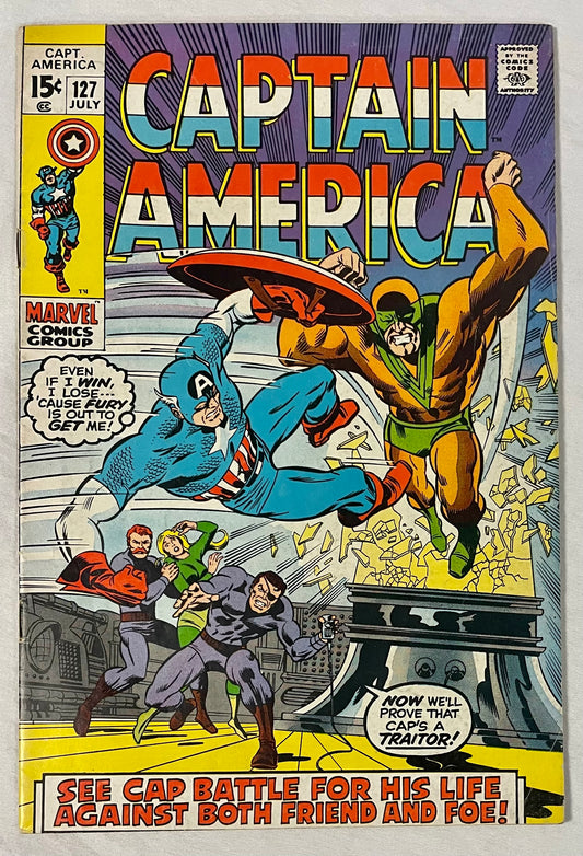 Marvel Comics Captain America #127