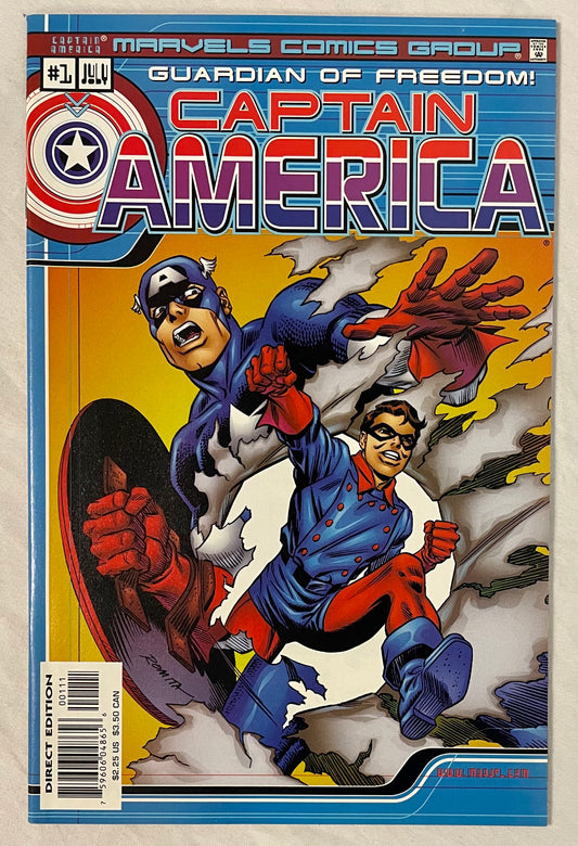 Marvel Comics Captain America Guardian of Freedom #1