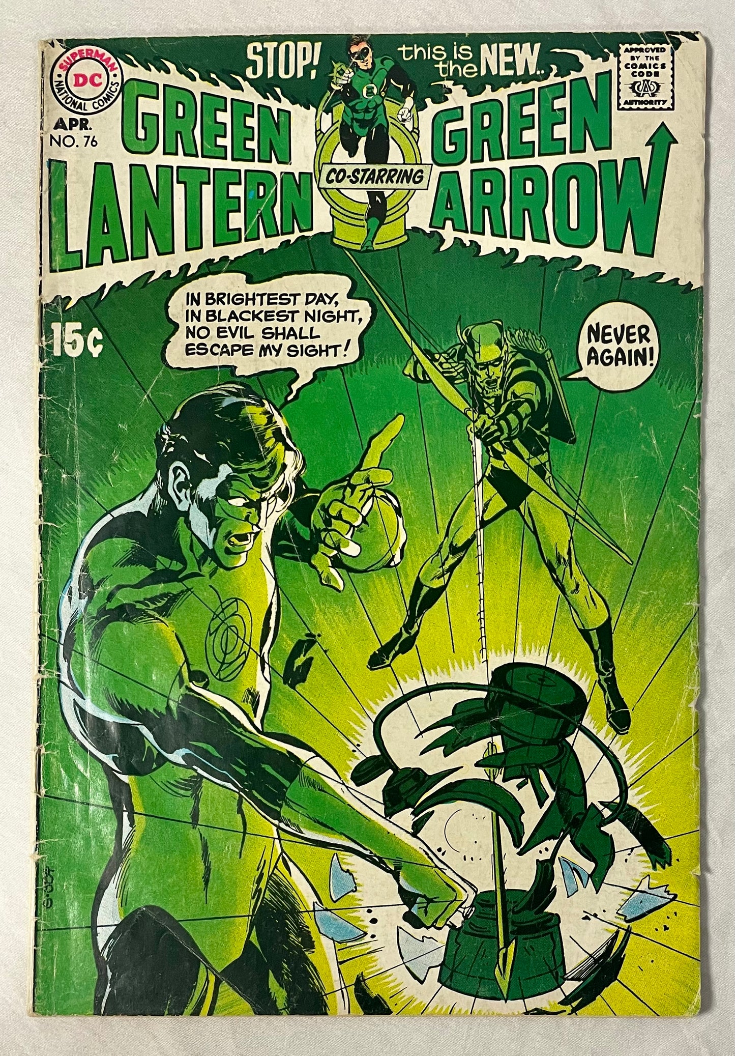 DC Comics Green Lantern No.76