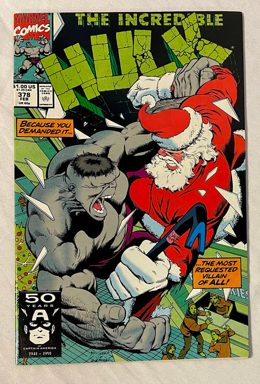 Marvel Comics The Incredible Hulk #378