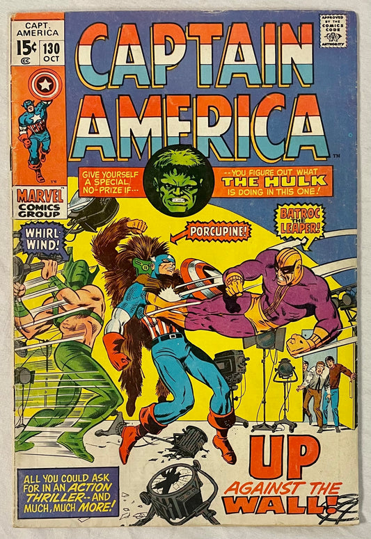 Marvel Comics: Captain America #130