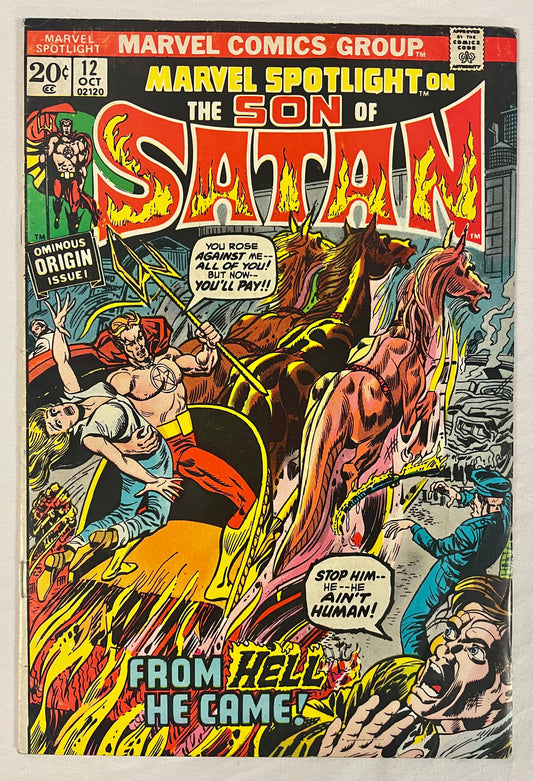 Marvel Comics Marvel Spotlight On The Son of Satan #12