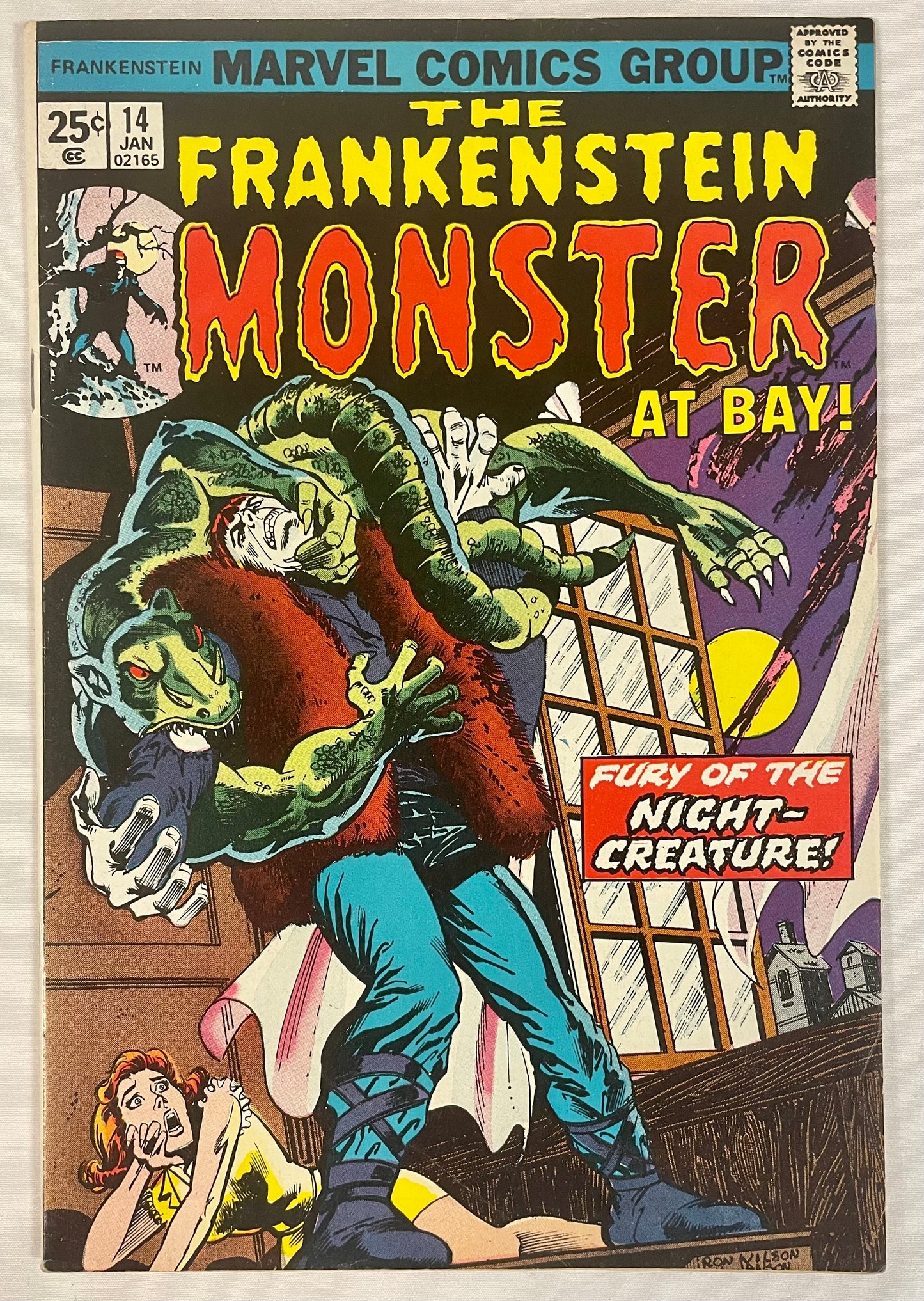Marvel Comics The Frankenstein Monster #14