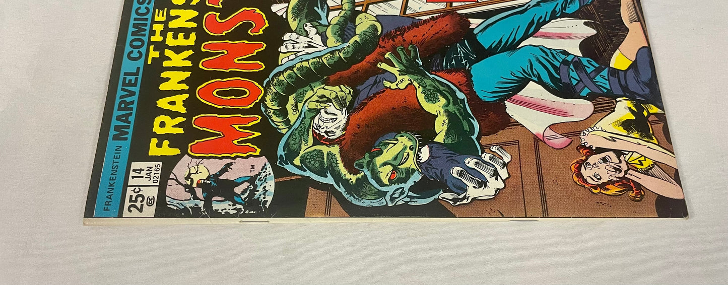 Marvel Comics The Frankenstein Monster #14