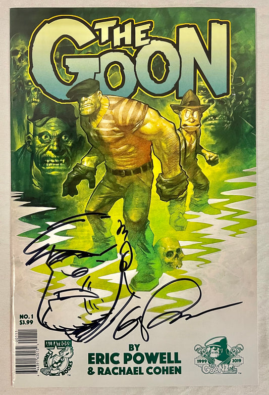 Alval Publishers The Goon #1 20th Anniversary Signed & Remarked