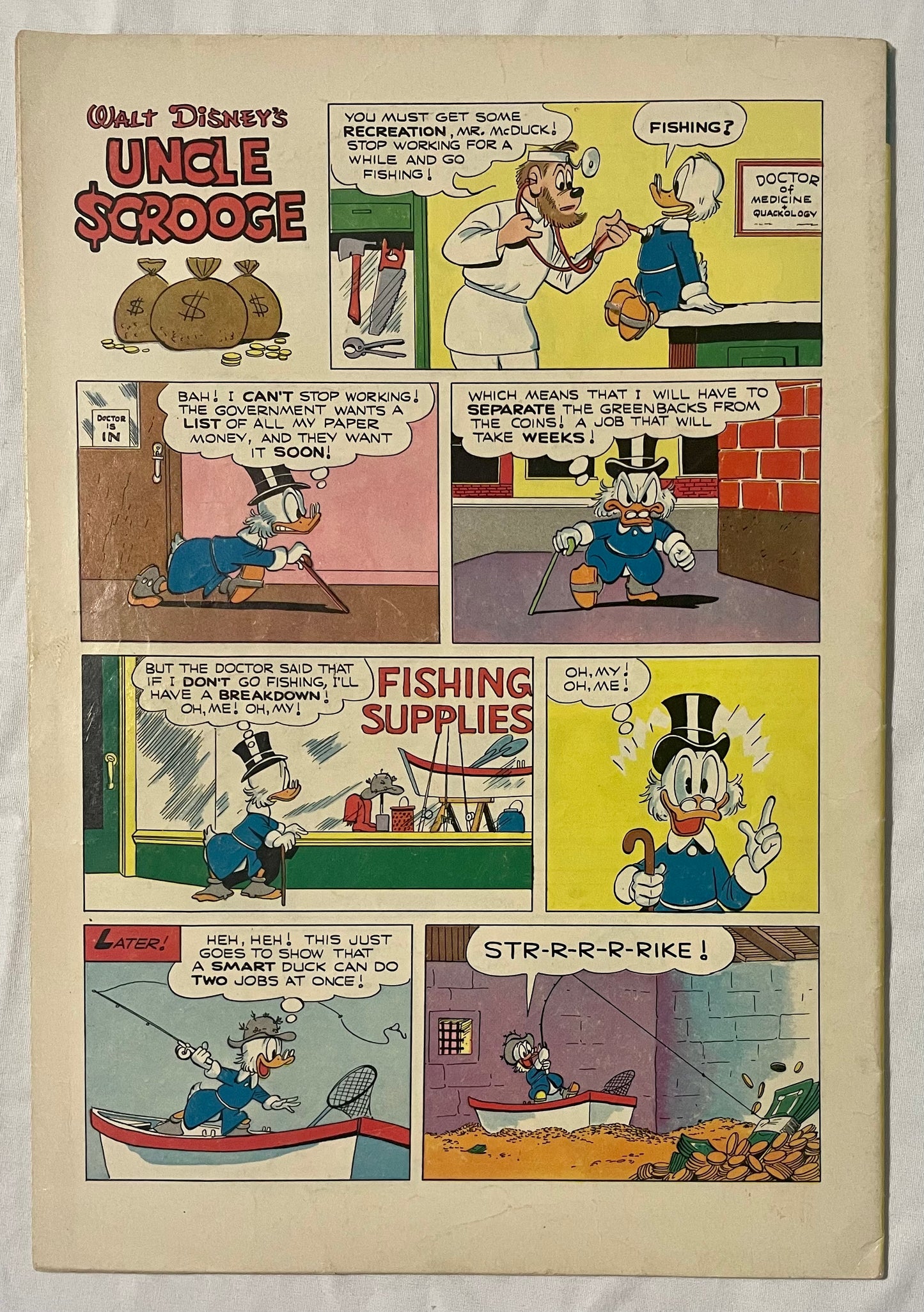 Dell Comics Walt Disney's Uncle Scrooge No. 9