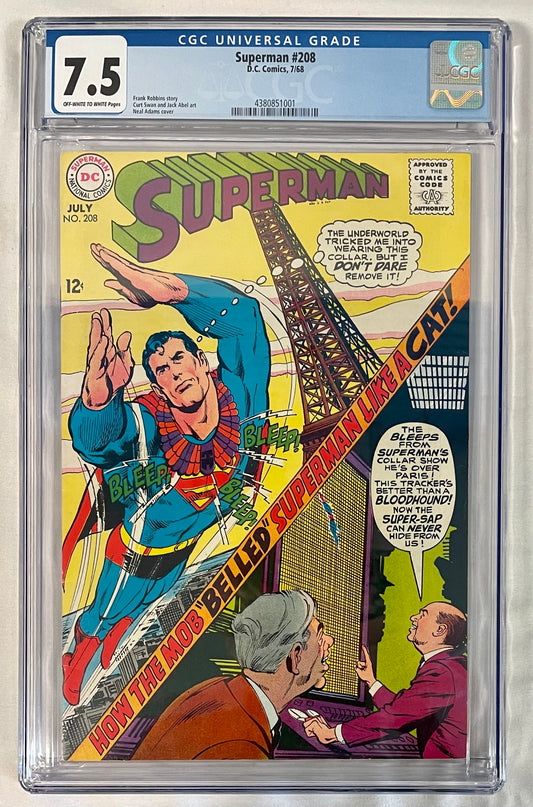 DC Comics Superman #208