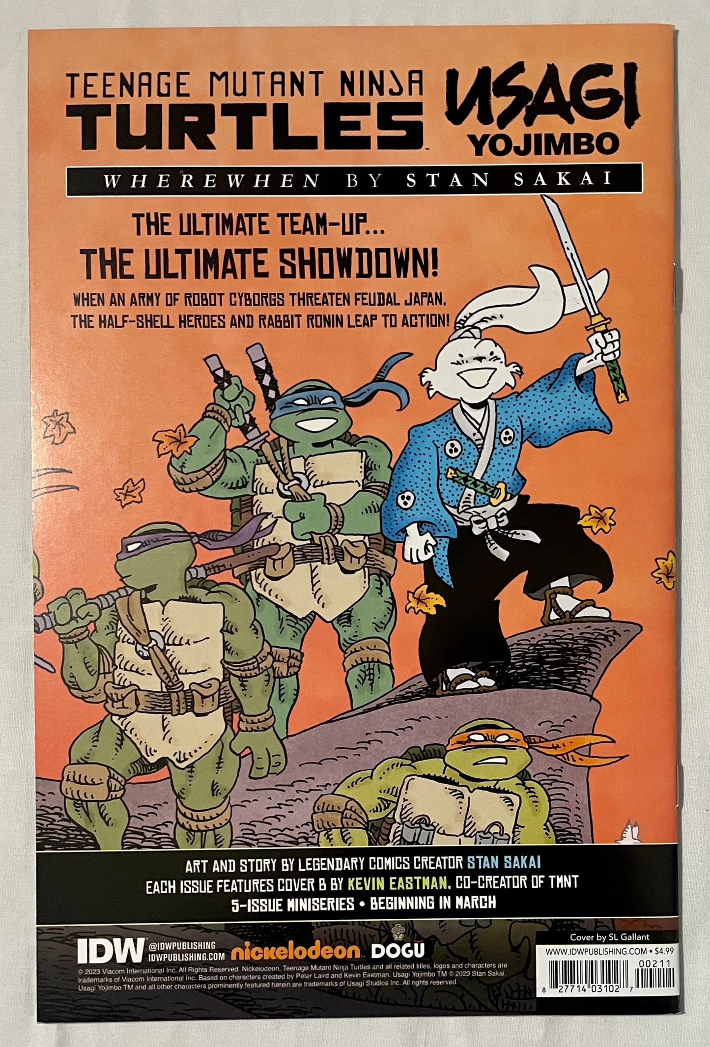 IDW Teenage Mutant Ninja Turtles The Last Ronin: Lost Years #2