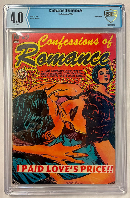 Star Publications Confessions of Romance #9 CBCS 4.0