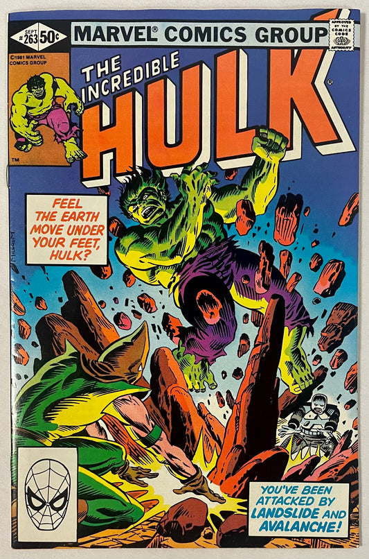Marvel Comics The Incredible Hulk #263