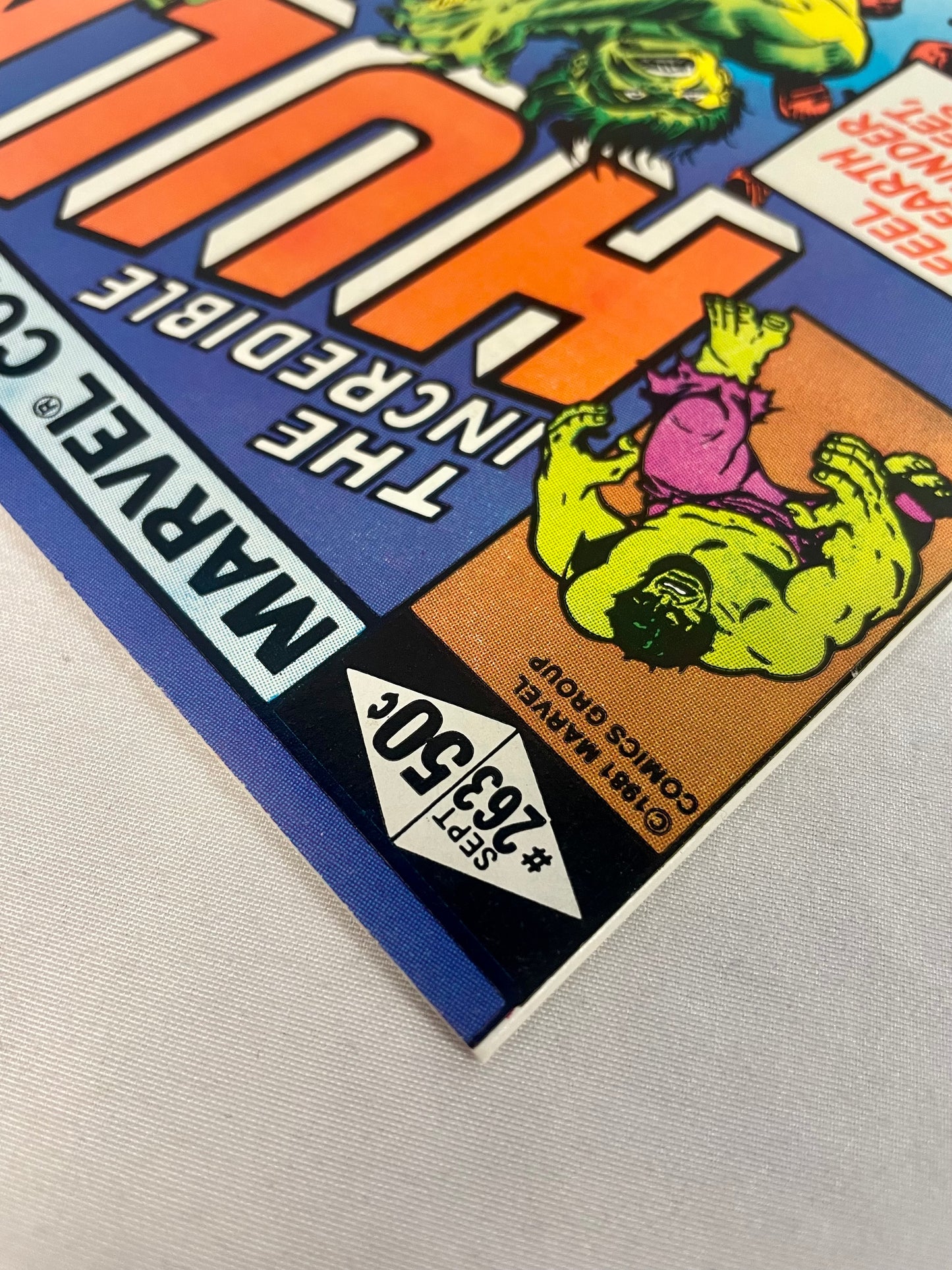 Marvel Comics The Incredible Hulk #263