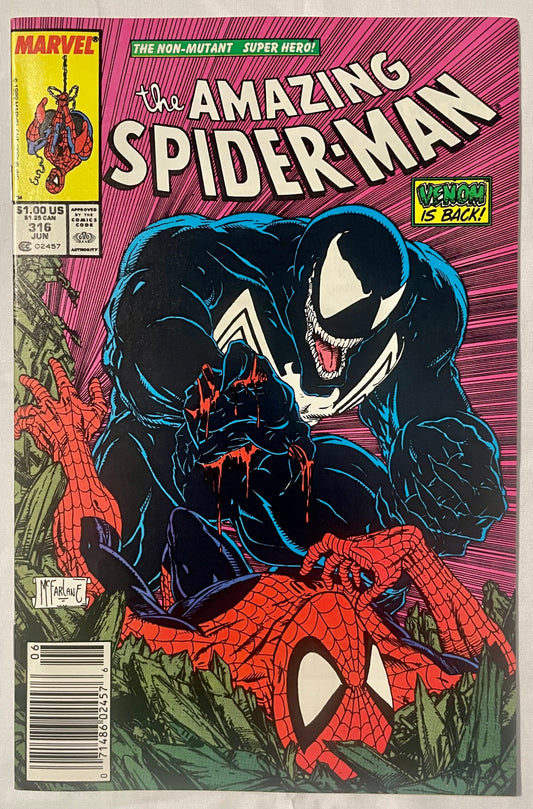 Marvel Comics The Amazing Spider-Man #316
