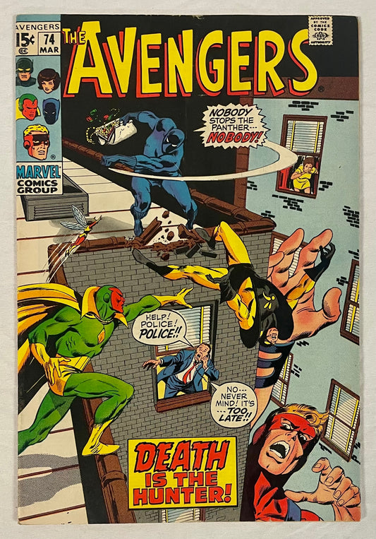 Marvel Comics The Avengers #74