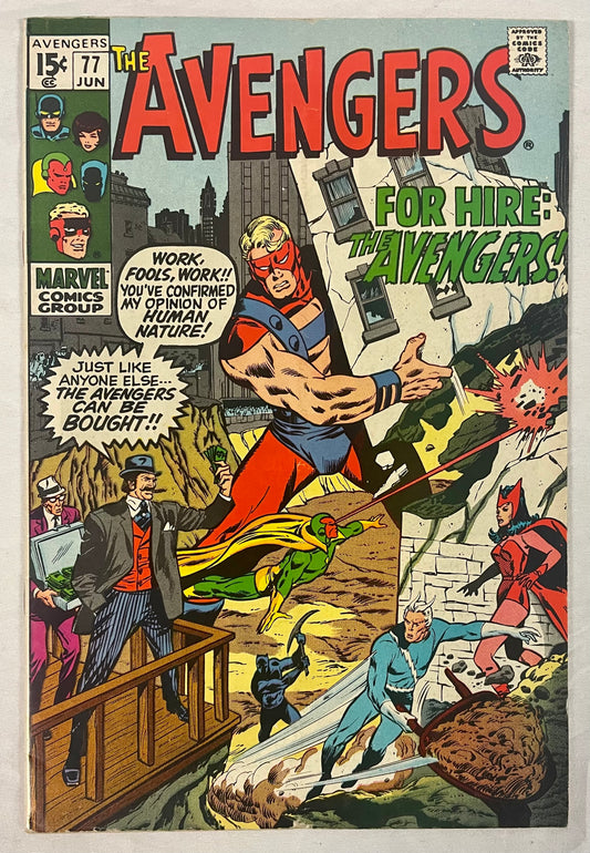 Marvel Comics The Avengers #77