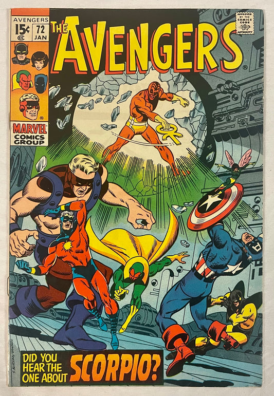 Marvel Comics The Avengers #72