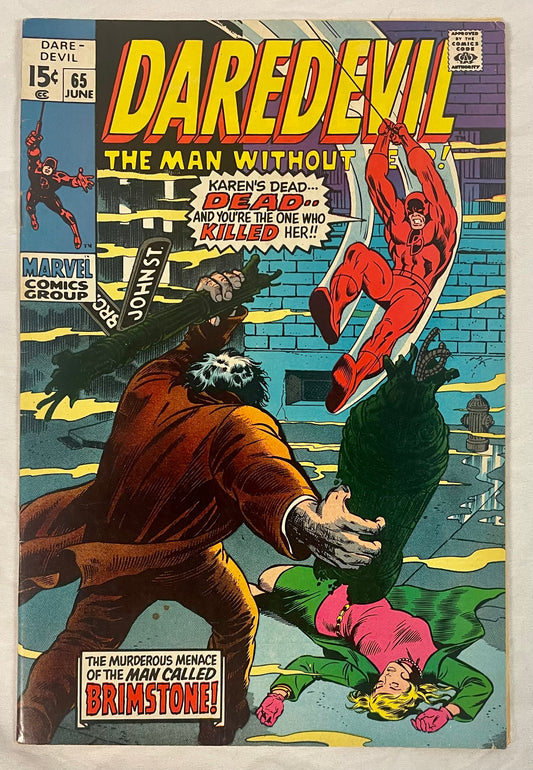 Marvel Comics Daredevil #65