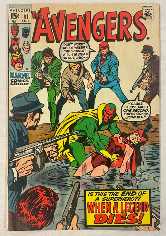 Marvel Comics The Avengers #81