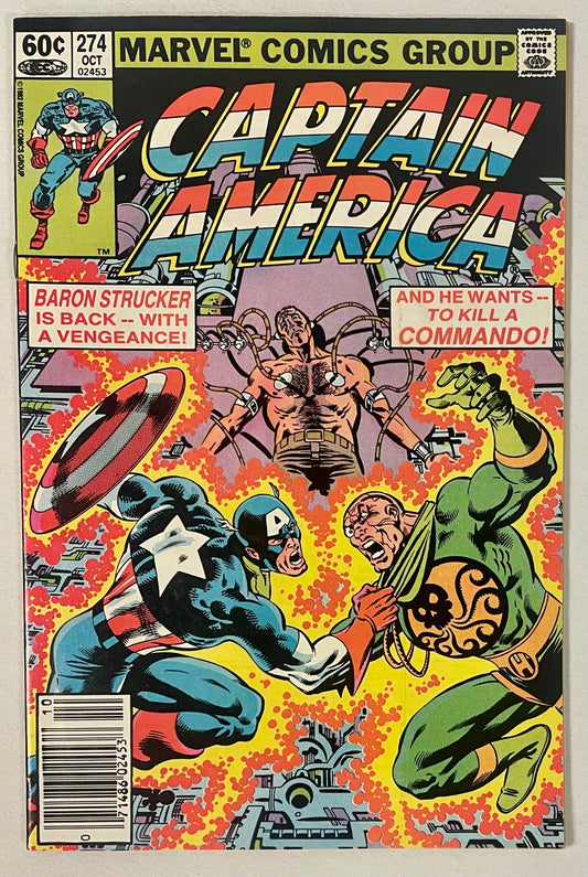 Marvel Comics Captain America #274