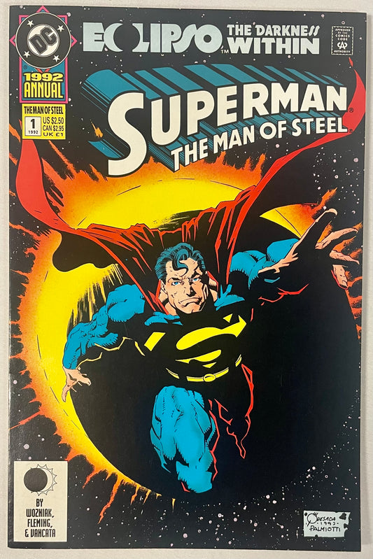 DC Comics Superman The Man of Steel Annual 1992 No. 1