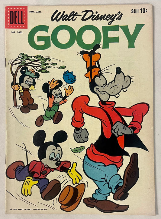 Four Color Comics Walt Disney's Goofy No. 1053