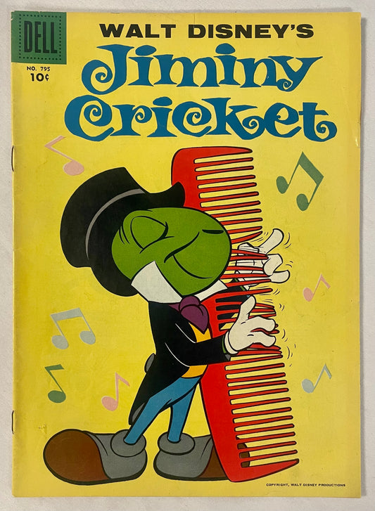 Dell Comics Walt Disney's Jiminy Cricket No. 795