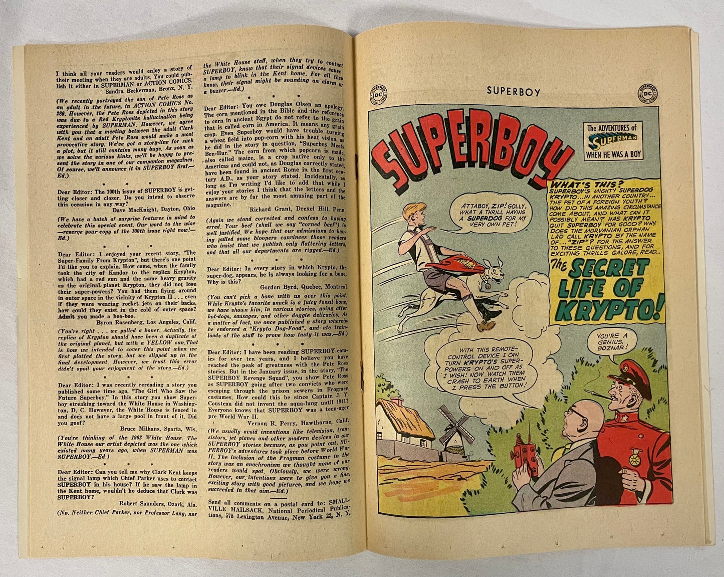 DC Comics Superboy No. 97