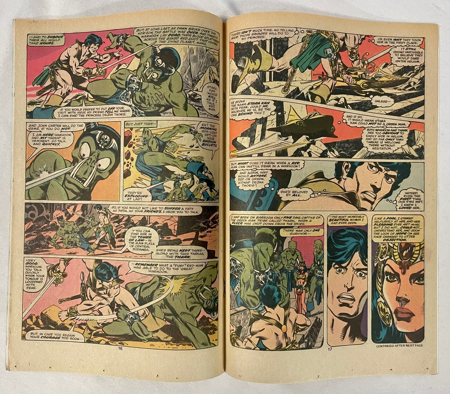 Marvel Comics John Carter, Warlord of Mars #1