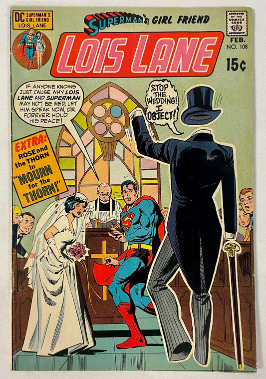 DC Comics Superman's Girl Friend Lois Lane No. 108