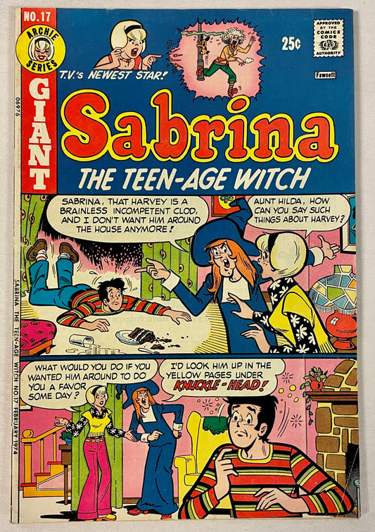Archie Comics Sabrina The Teen-Age Witch Giant No. 17