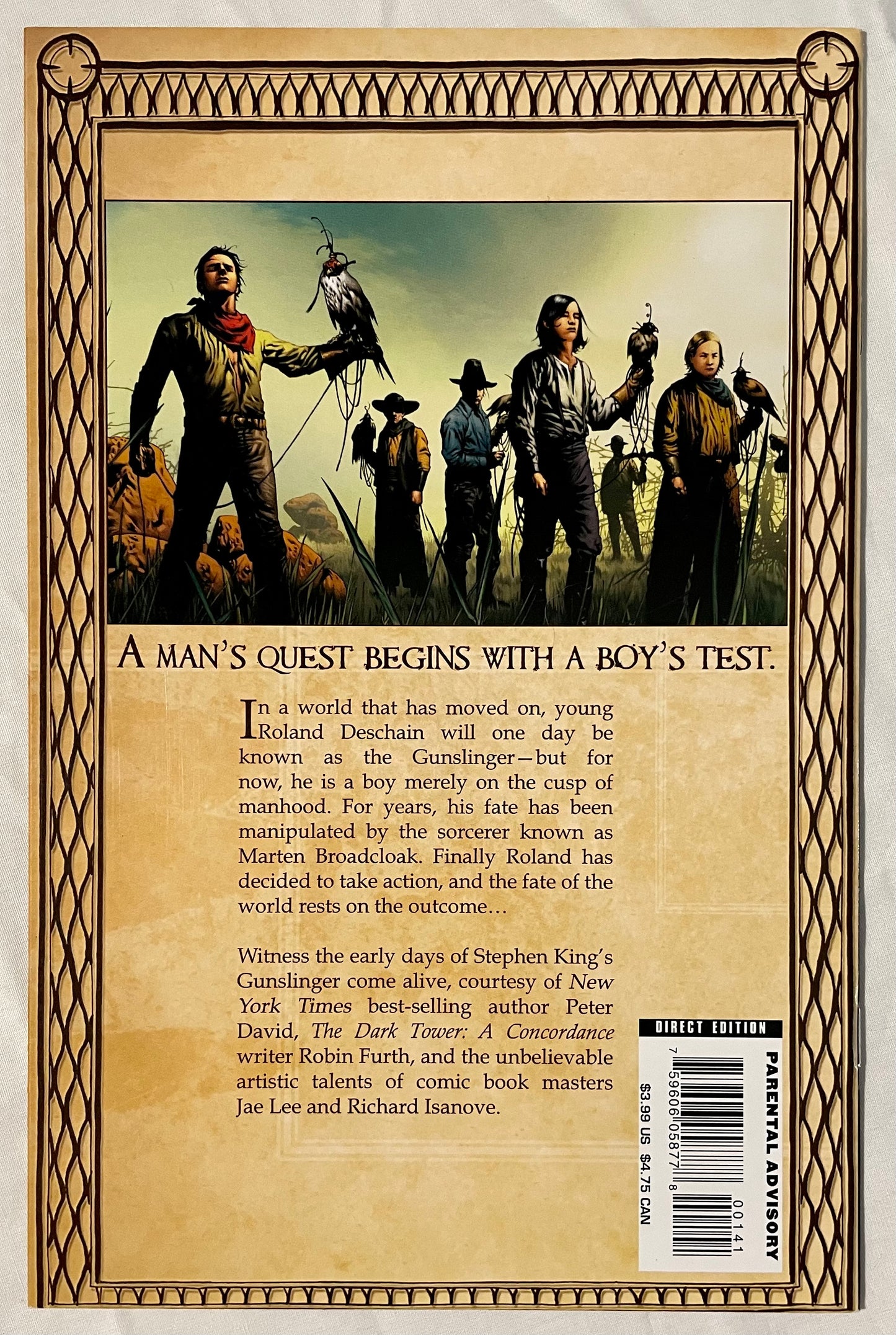 Marvel Comics Dark Tower: The Gunslinger Born #1