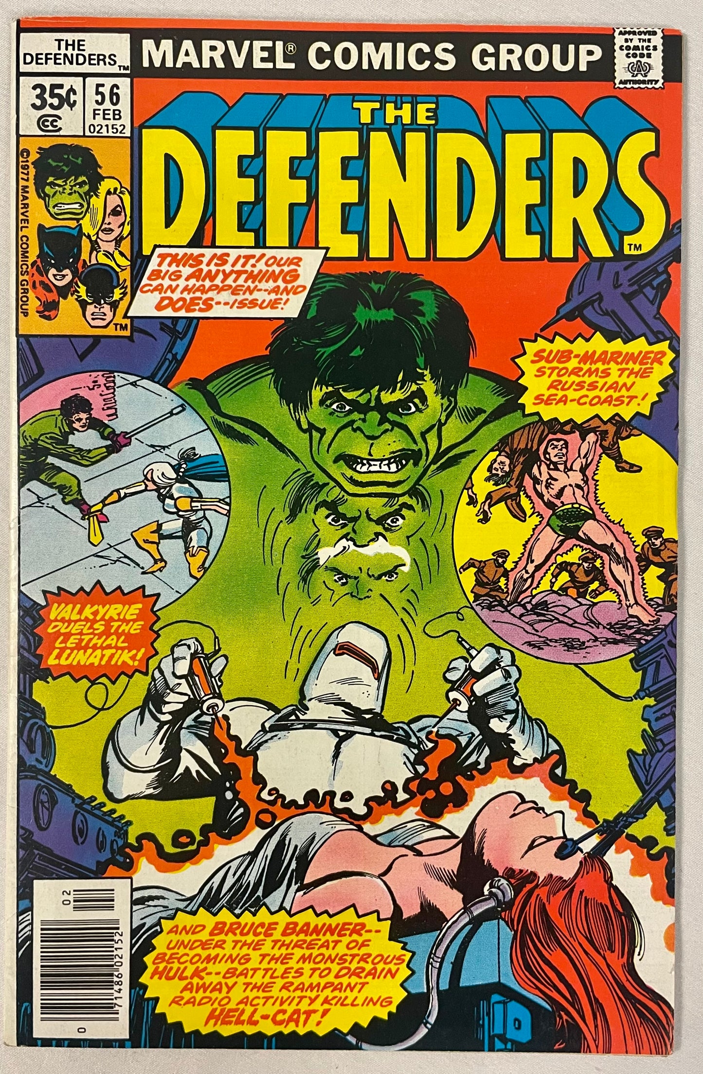 Marvel Comics The Defenders #56