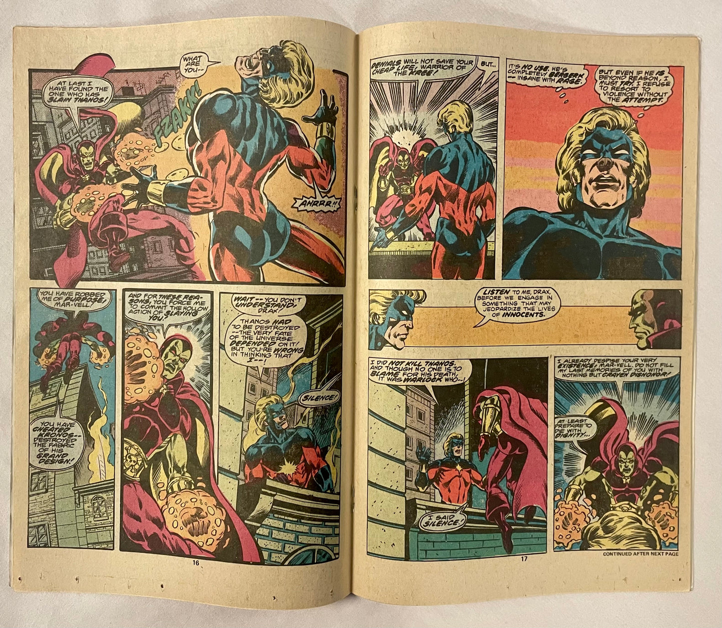 Marvel Comics Captain Marvel #58