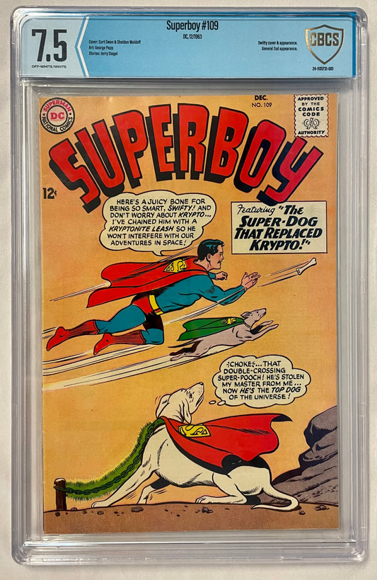 DC Comics Superboy No. 109 CBCS 7.5