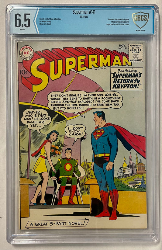 DC Comics Superman No. 141 CBCS 6.5