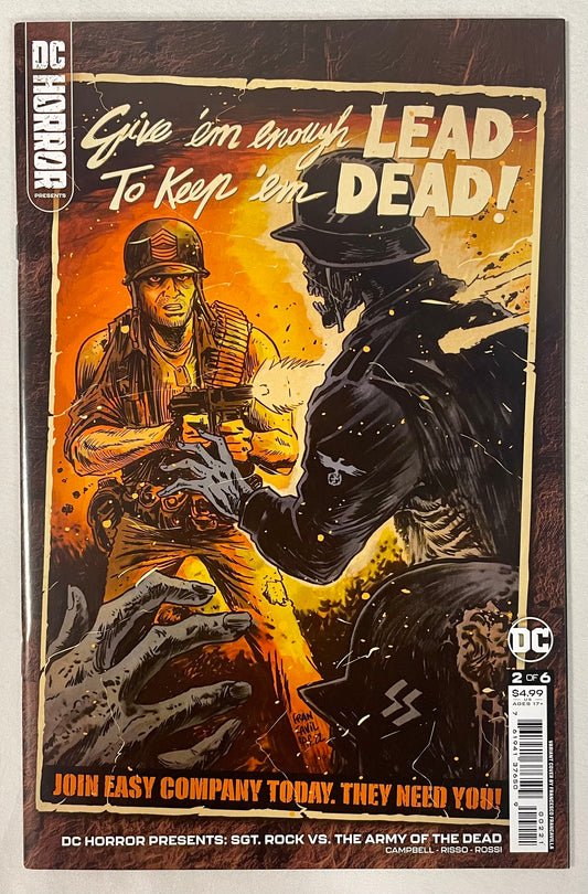 DC Comics DC Horror: SGT. Rock VS. The Army of the Dead #2