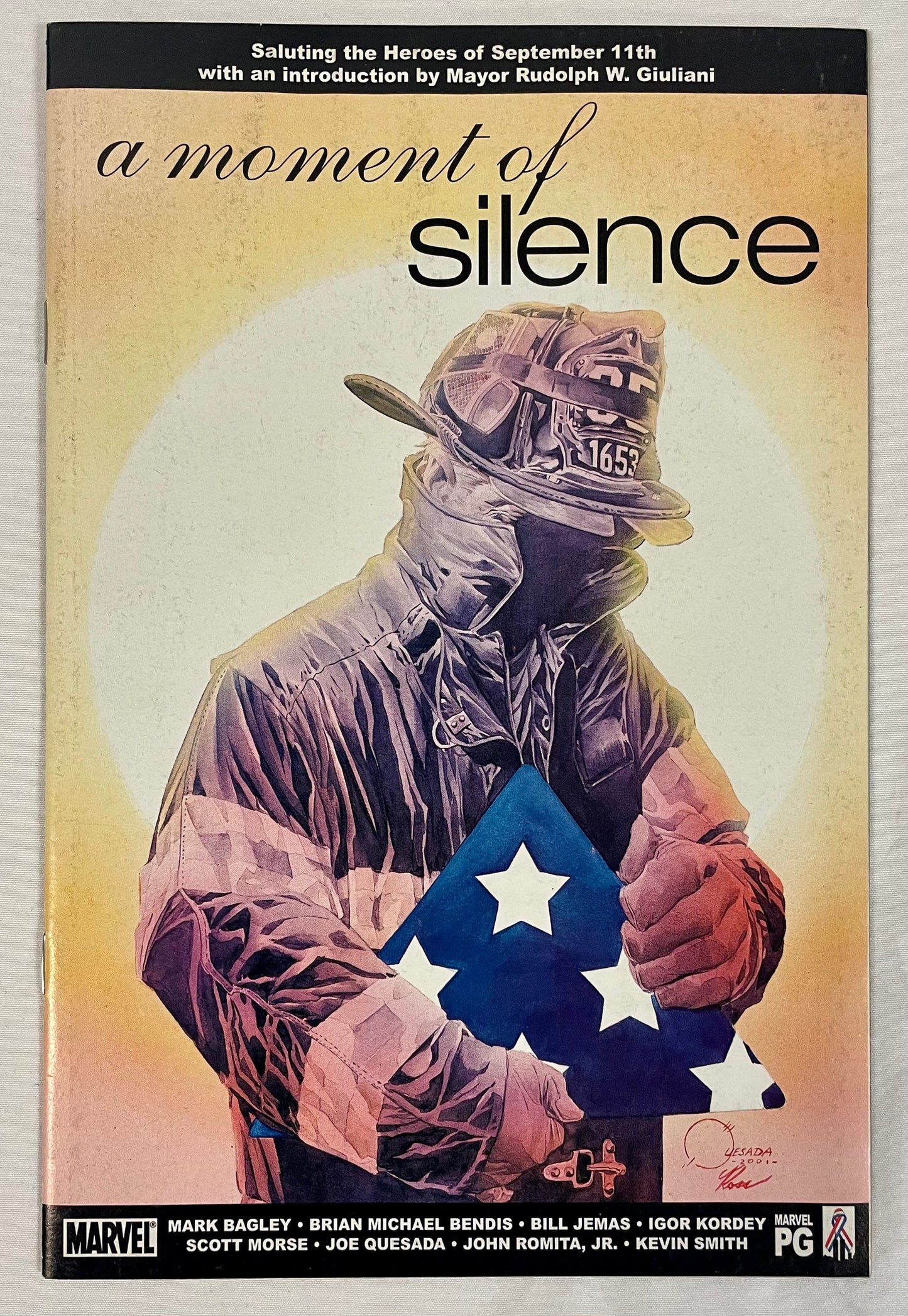 Marvel Comics A Moment of Silence 9/11