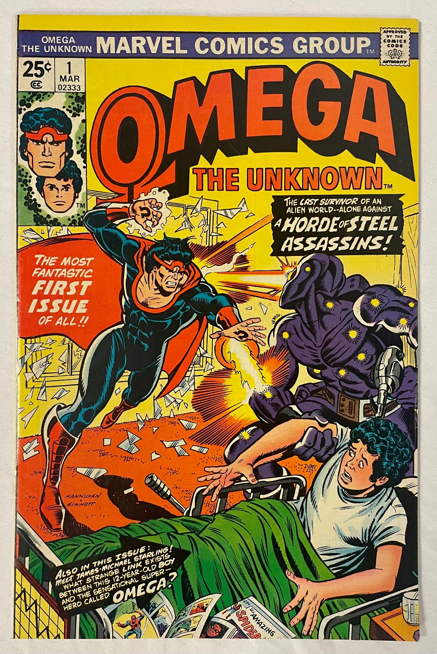 Marvel Comics Omega The Unknown #1 (C1)