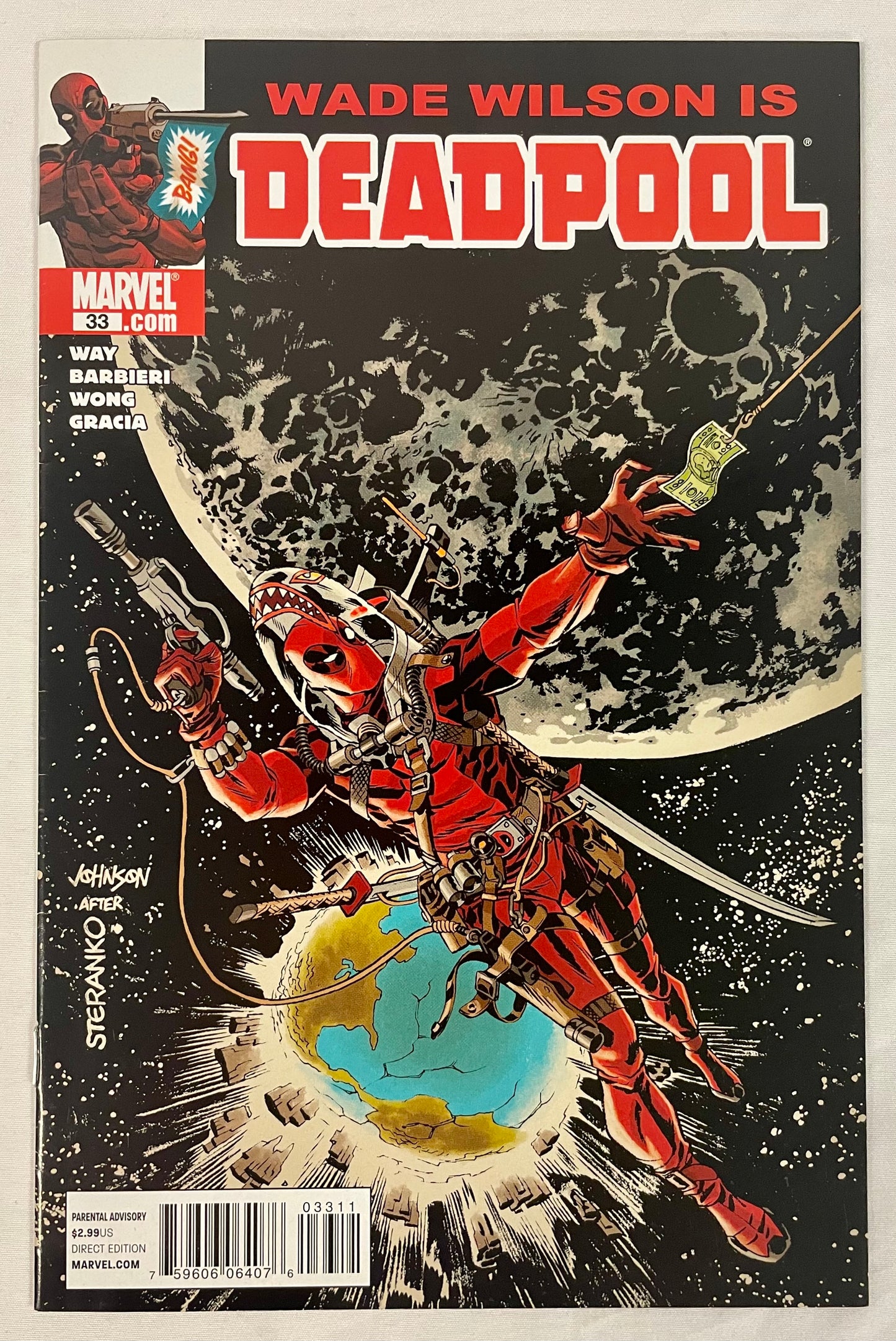 Marvel Comics Deadpool #33 (2nd Series)