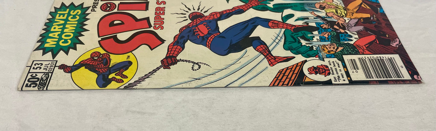 Marvel Comics And The Electric Company Presents Spidey Super Stories #53