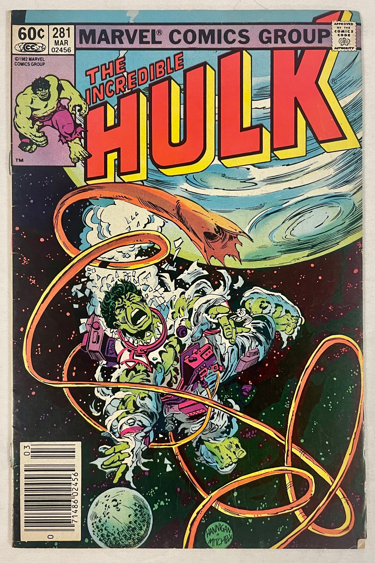 Marvel Comics The Incredible Hulk #281