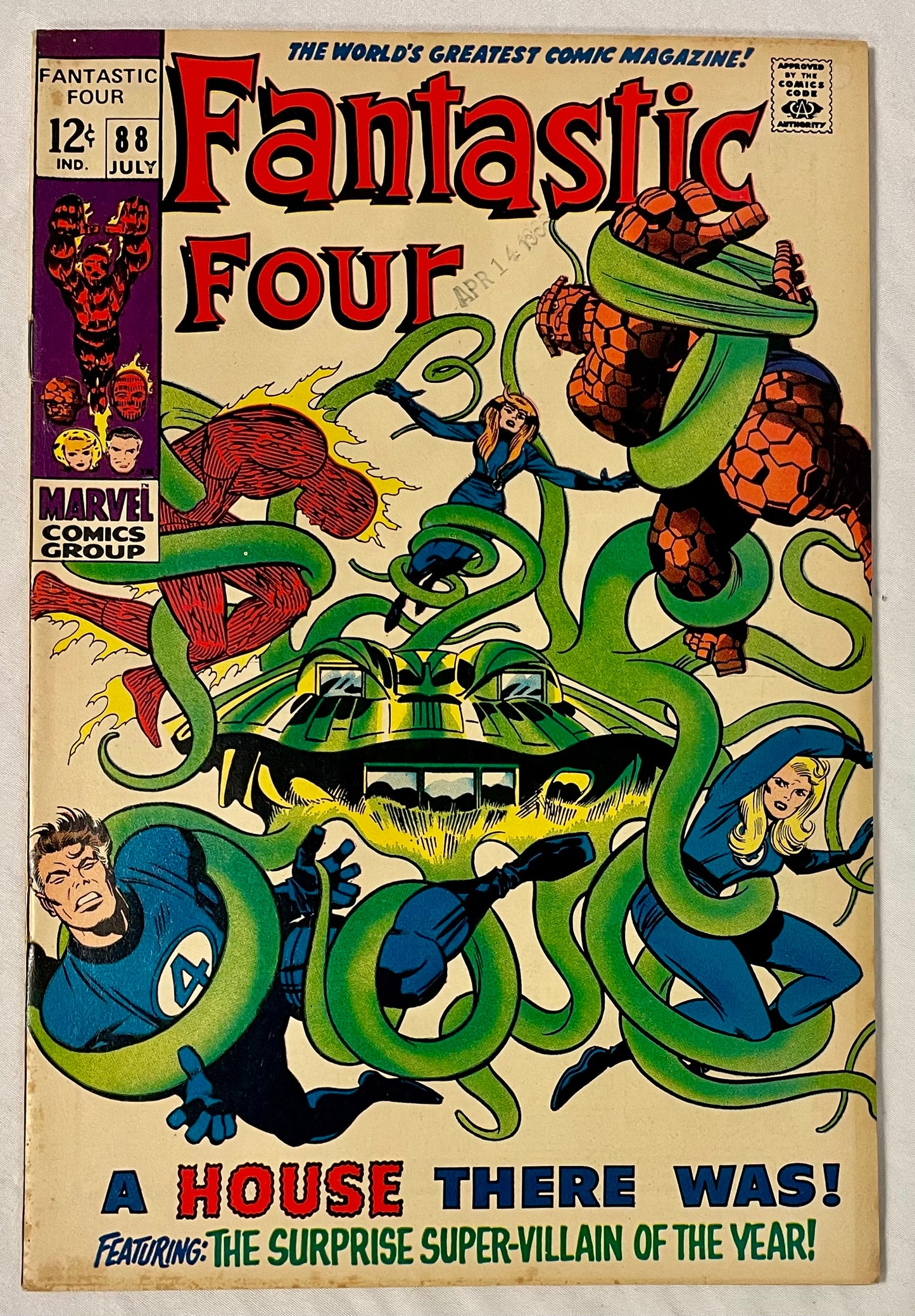 Marvel Comics Fantastic Four #88
