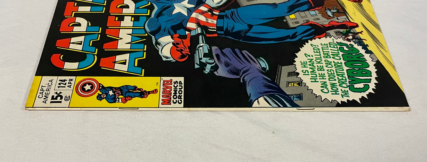 Marvel Comics Captain America #124